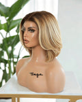 TSEGA Luxury Brazilian Straight Human Hair Wig - Ombre