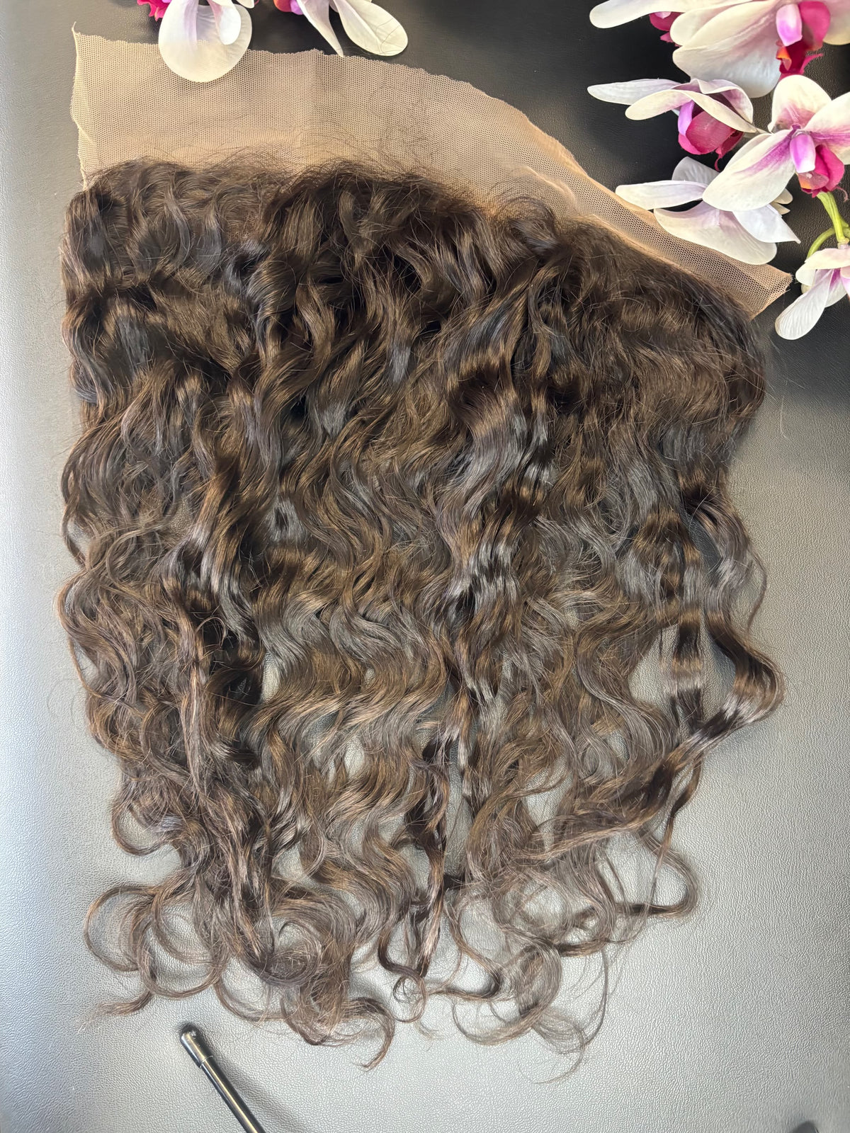 TSEGA Luxury Brazilian Natural Curl 13×6 Lace Frontal Human Hair Wig — 130% Density (Natural Color)
