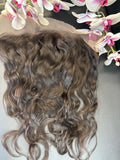 TSEGA Luxury Brazilian Natural Wave 13×6 Lace Frontal Human Hair Wig — 130% Density (Natural Color)