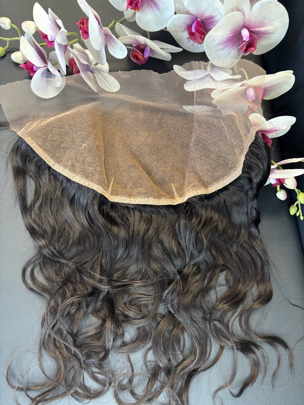TSEGA Luxury Brazilian Natural Wave 13×6 Lace Frontal Human Hair Wig — 130% Density (Natural Color)